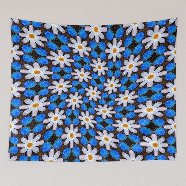 Item preview, Colorful Cosmos Flowers designed and sold by Patternflower.