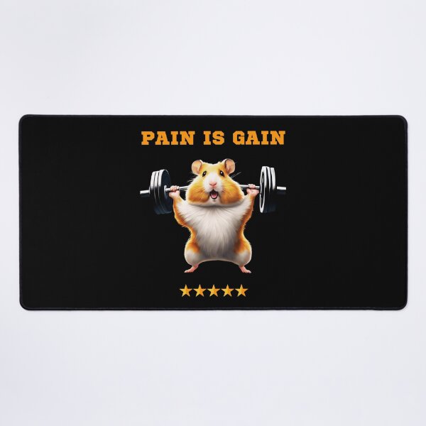 Item preview, Pain is gain. designed and sold by ConradoBullhead.