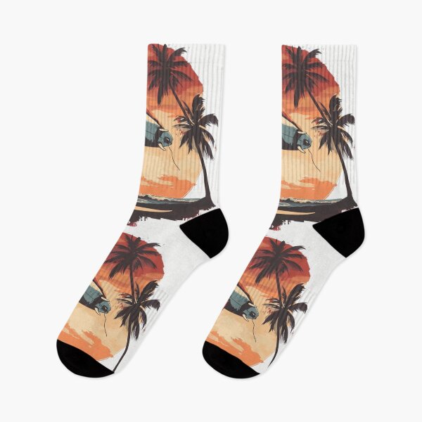 Item preview, Surfer girl retro-inspired design Active Outdoors Inspired Art designed and sold by CDC40.