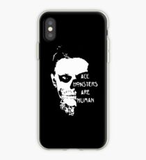 scary ever skull iPhone Case