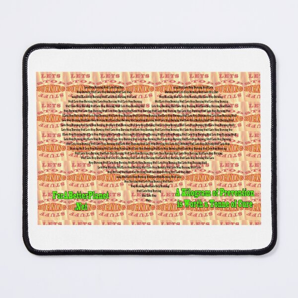 Item preview, Burning Stuff Heart Text designed and sold by 4ABetterPlanet.