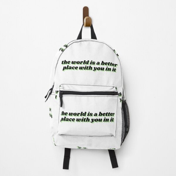 Item preview, the world is a better place with you in it designed and sold by Therapy by Sen.
