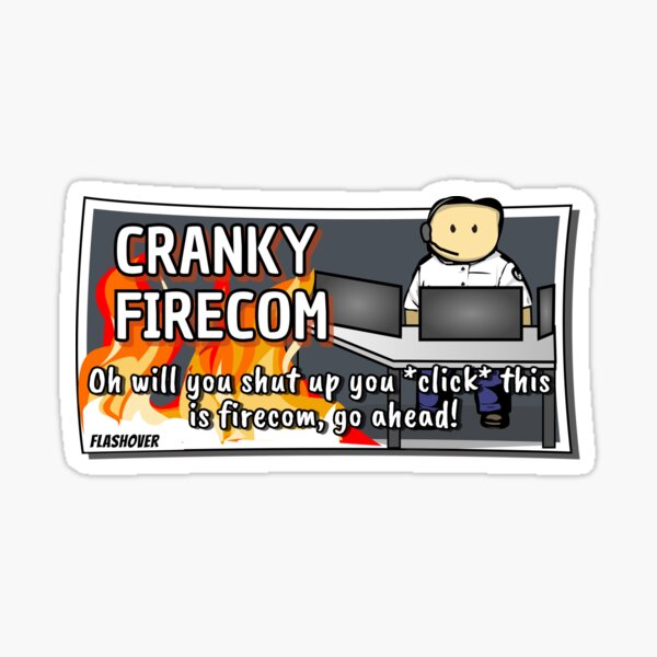 Item preview, Cranky Firecom designed and sold by Flashover.