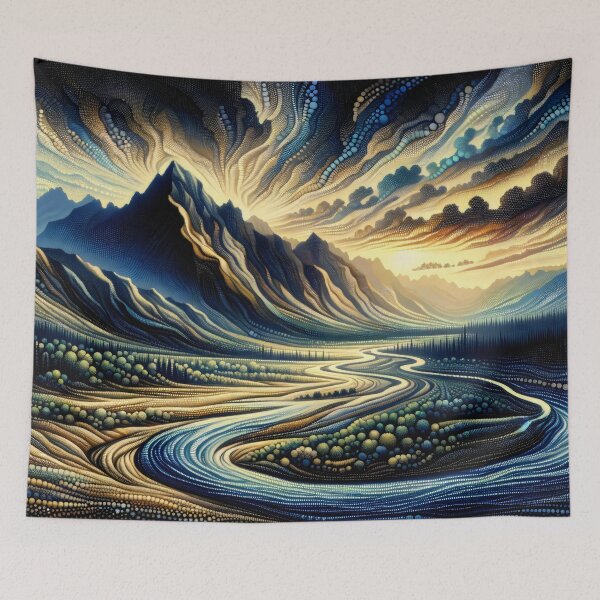Item preview, River loop and flow designed and sold by flarble.