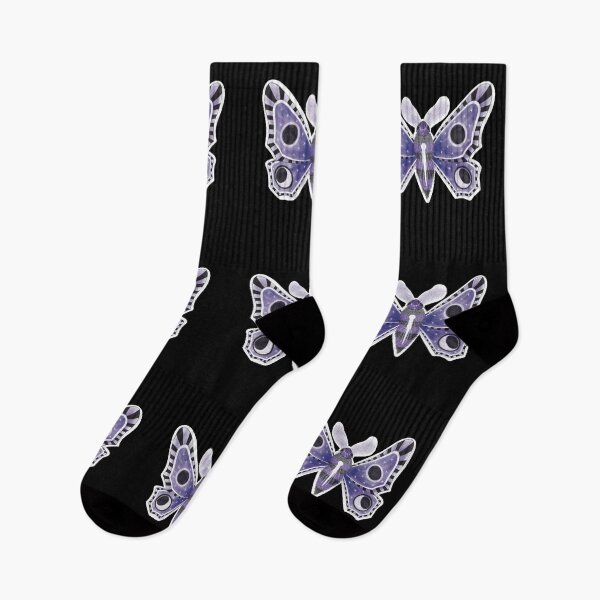 Item preview, Purple and Black Space Moth designed and sold by MetalTea.