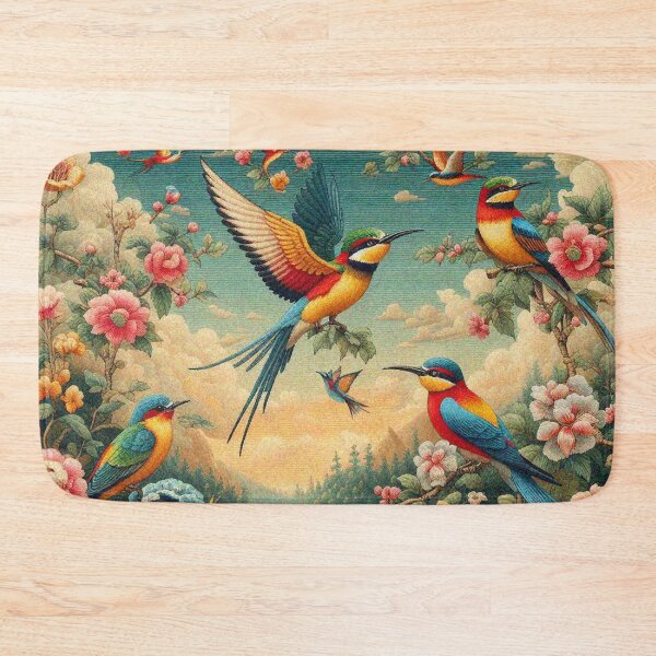 Item preview, Rainbow Birds in Lake designed and sold by Illuministique.