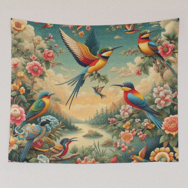 Item preview, Rainbow Birds in Lake designed and sold by Illuministique.