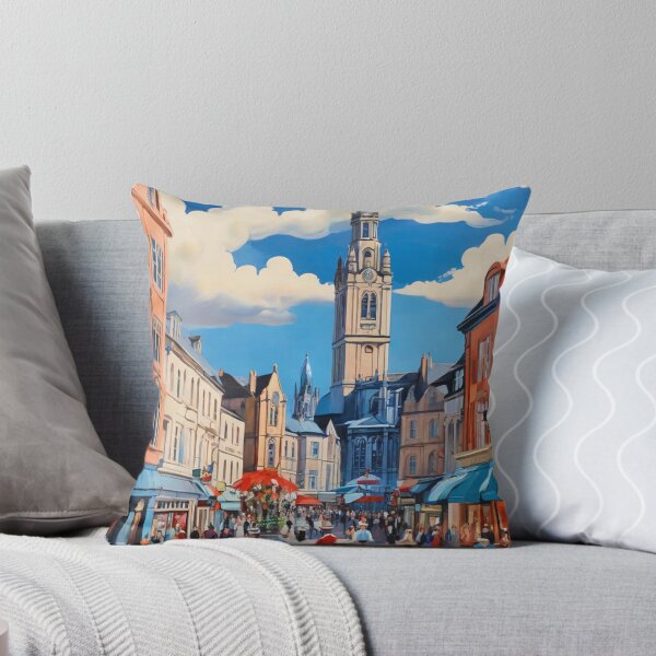 Item preview, Bolton city in England painting after Raoul Dufy designed and sold by Vintage Designs +.