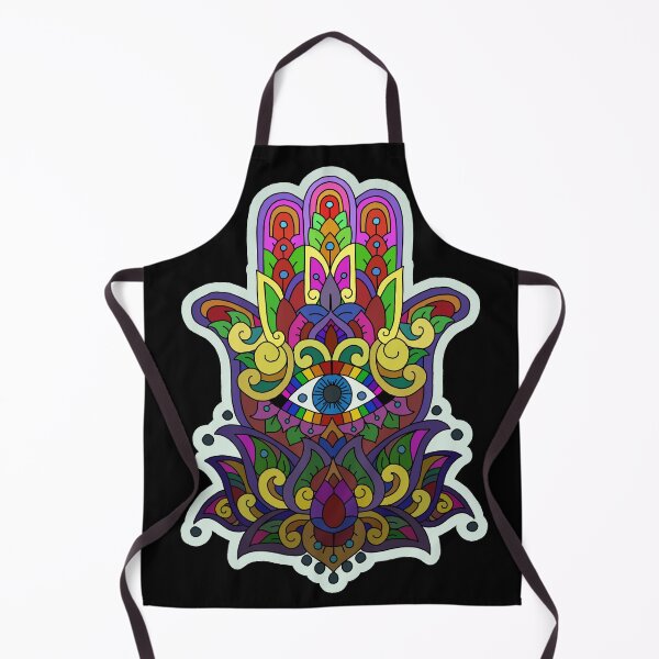 Item preview, Rainbow Hamsa designed and sold by Chaos Bound Designs.