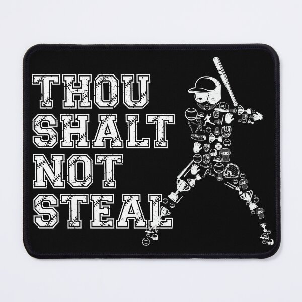 Item preview, Thou Shalt Not Steal Softball designed and sold by MG-MagicGallery.