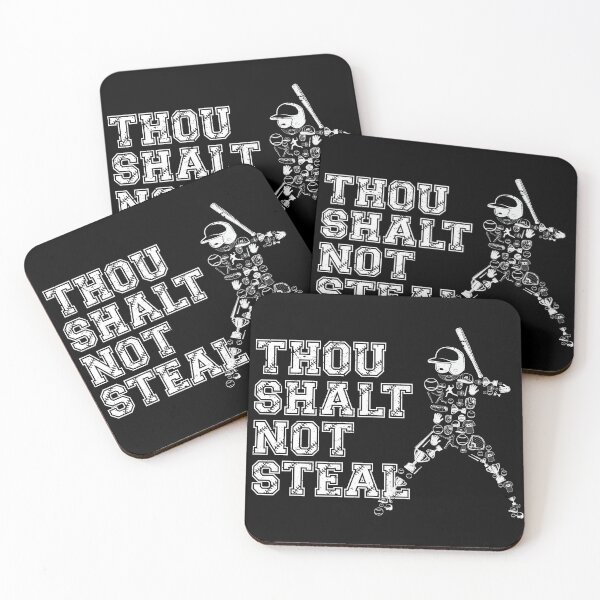 Item preview, Thou Shalt Not Steal Softball designed and sold by MG-MagicGallery.