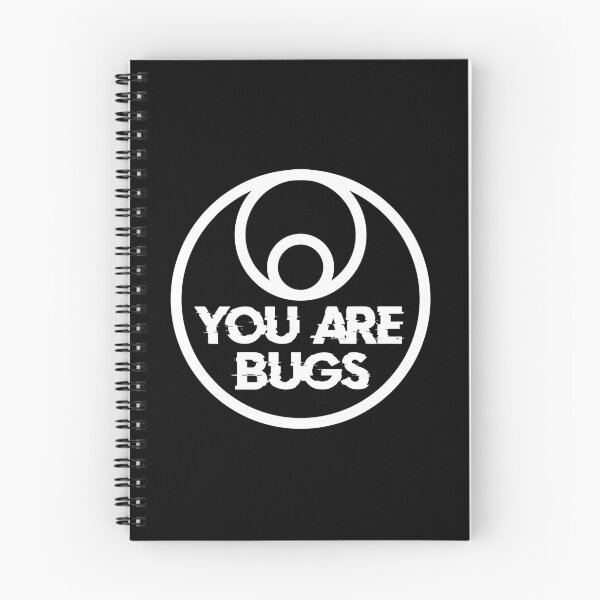 Item preview, ETO - YOU ARE BUGS - 3 Body Problem (White) designed and sold by B1ack Sword.