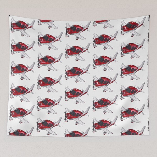 Item preview,  Drawing Cirrus SR22 Red designed and sold by DouglasAraujo7.