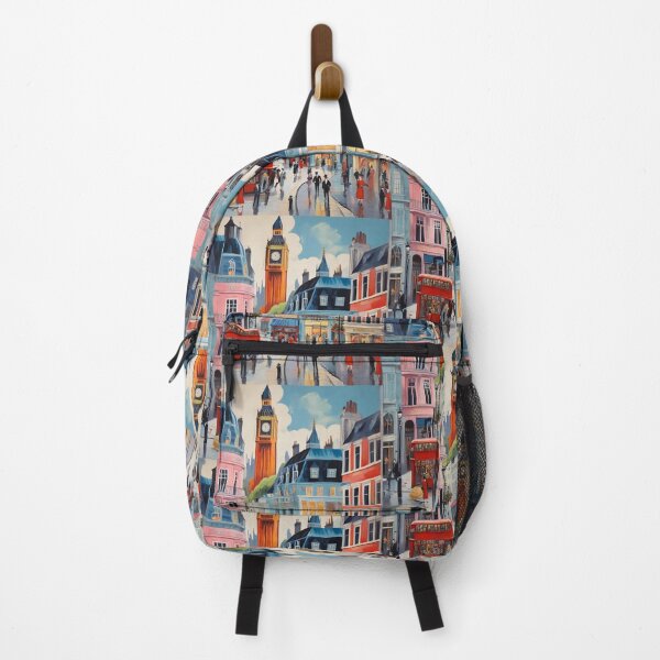 Item preview, Vintage London town centre in England painting after Raoul Dufy designed and sold by Vintage Designs +.
