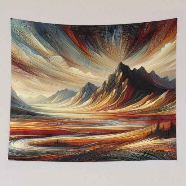 Item preview, Landscape in Red designed and sold by flarble.