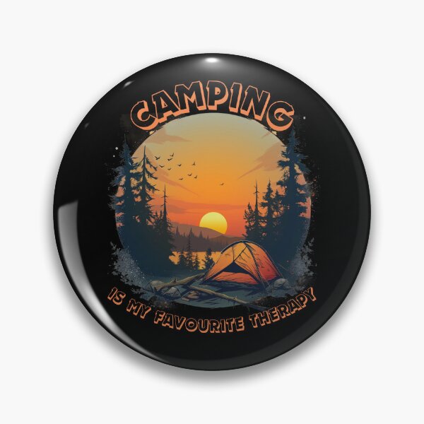 Item preview, Camping Time is My Favourite Therapy designed and sold by elnexshop.