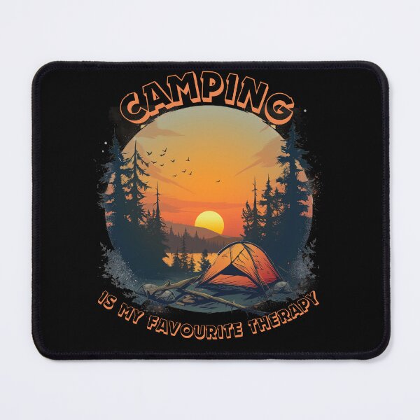 Item preview, Camping Time is My Favourite Therapy designed and sold by elnexshop.