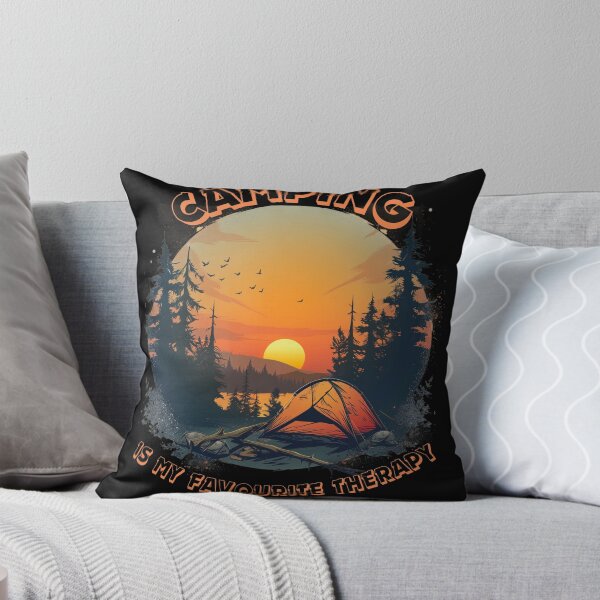 Item preview, Camping Time is My Favourite Therapy designed and sold by elnexshop.
