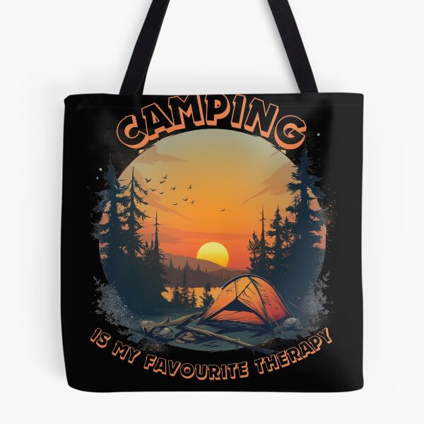 Item preview, Camping Time is My Favourite Therapy designed and sold by elnexshop.