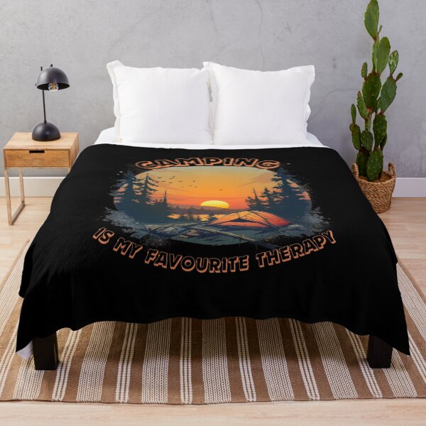 Item preview, Camping Time is My Favourite Therapy designed and sold by elnexshop.