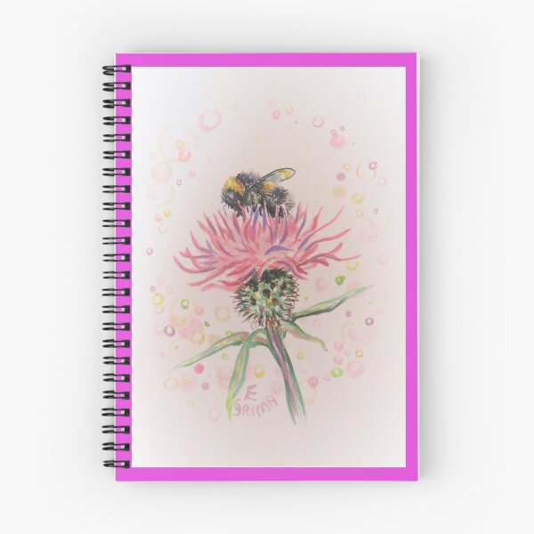 Item preview, Bee on a pink flower designed and sold by LittleLiz.