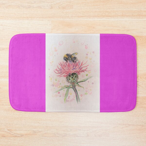Item preview, Bee on a pink flower designed and sold by LittleLiz.