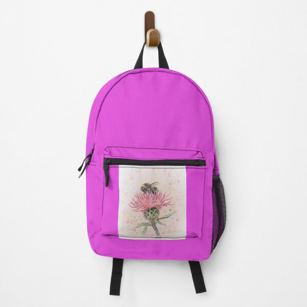 Item preview, Bee on a pink flower designed and sold by LittleLiz.