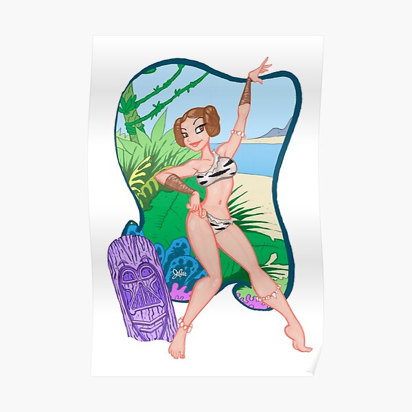 Adventures of the Princess on Tiki-6 Poster