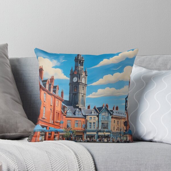 Item preview,  Bolton city in England painting after Raoul Dufy designed and sold by Vintage Designs +.