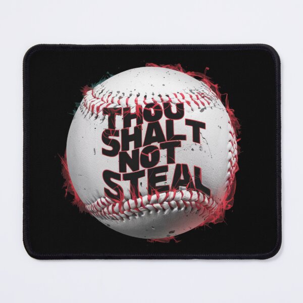 Item preview, Thou Shalt Not Steal Softball designed and sold by MG-MagicGallery.