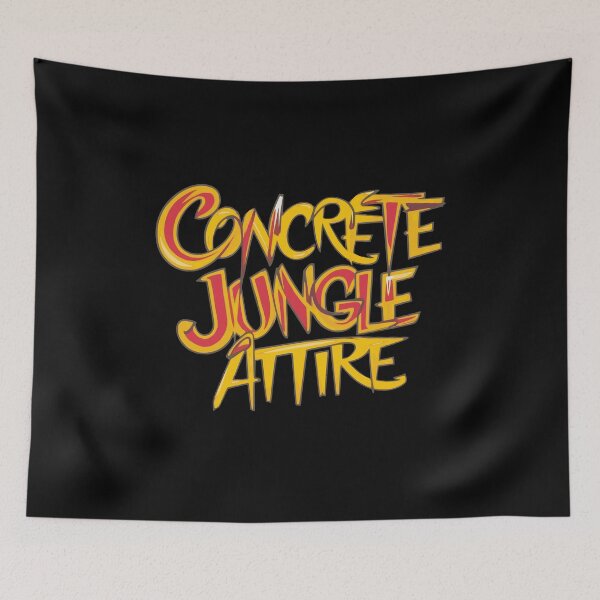 Aperçu de l'œuvre Concrete Jungle Attire, culture street art créée et vendue par Pflugart.
