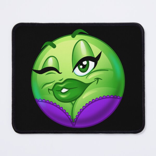 Item preview, Sexy Green Emoji designed and sold by MickeySteffen.