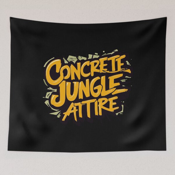 Aperçu de l'œuvre Concrete Jungle Attire, culture street art créée et vendue par Pflugart.