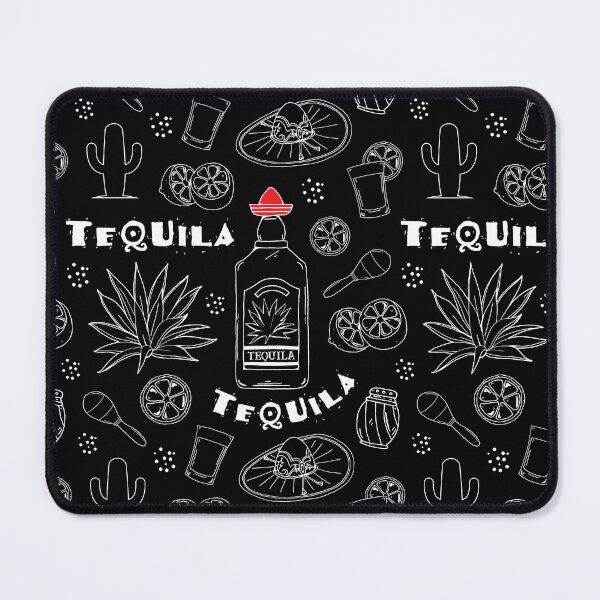 Item preview, Tequila Shots Liquor Bottles Pattern designed and sold by HotHibiscus.
