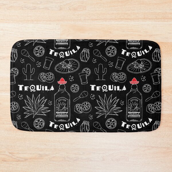 Item preview, Tequila Shots Liquor Bottles Pattern designed and sold by HotHibiscus.