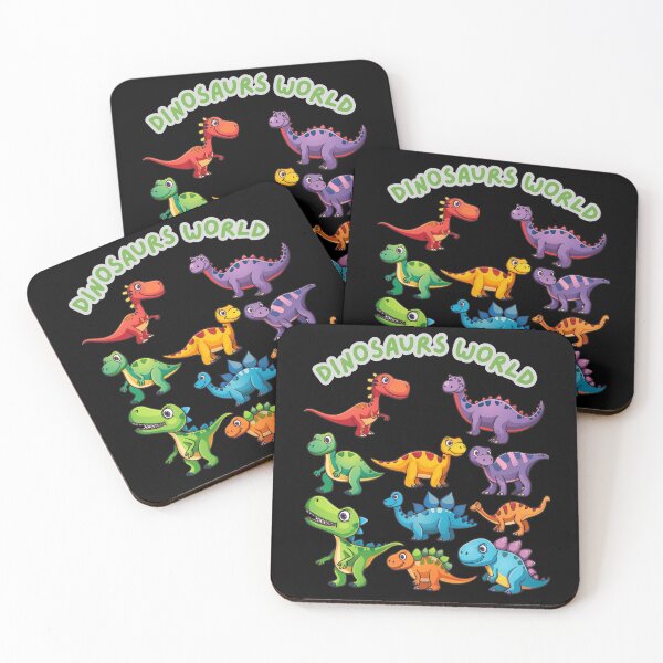 Item preview, cute dinosaurs world love designed and sold by FluxDesigner.