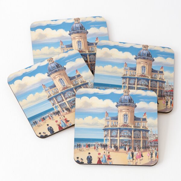 Item preview, Southport town centre in England painting after Raoul Dufy designed and sold by Vintage Designs +.