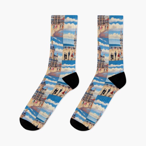 Item preview, Southport town centre in England painting after Raoul Dufy designed and sold by Vintage Designs +.