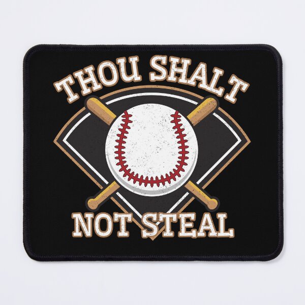 Item preview, Thou Shalt Not Steal Softball designed and sold by MG-MagicGallery.