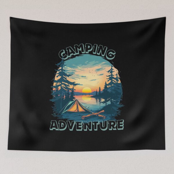 Item preview, Camping Adventure designed and sold by elnexshop.