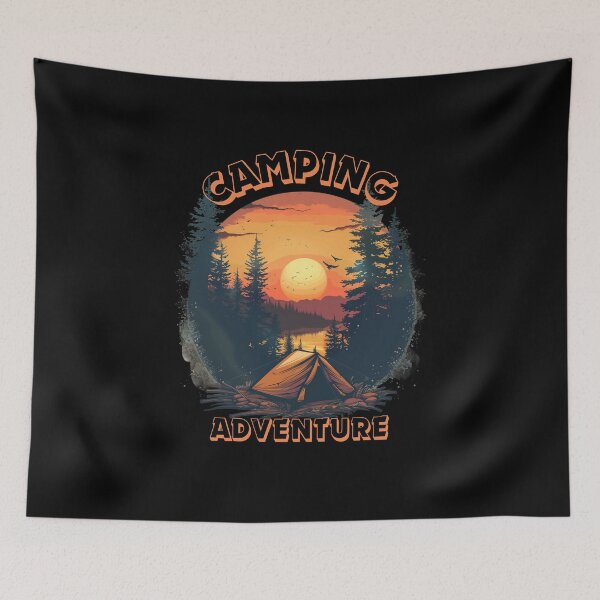 Item preview, Camping Adventure designed and sold by elnexshop.