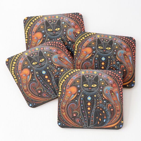 Item preview, Aboriginal Cat Artistry in Harmony #4 designed and sold by Anuchartl.
