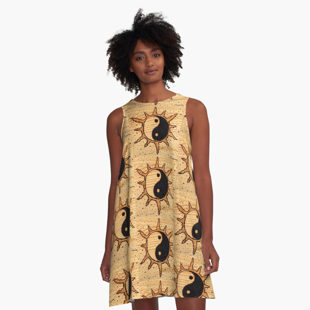 Item preview, A-Line Dress designed and sold by TrendyTrenda.