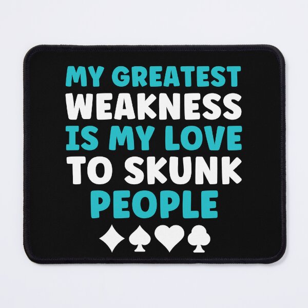 Item preview, Cribbage Funny Skunk People Cribage Player designed and sold by BlueBerry-Pengu.
