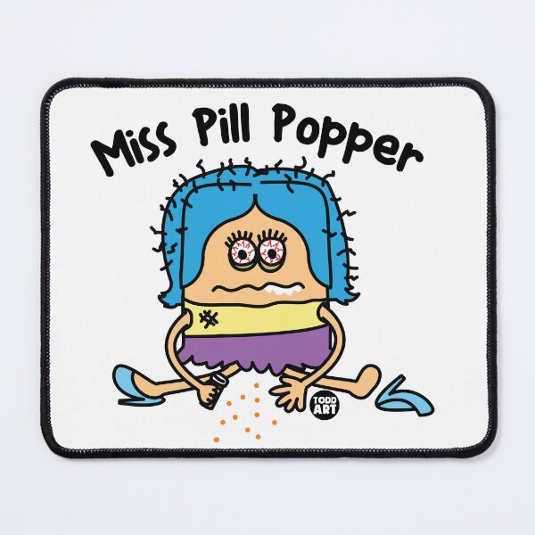 Item preview, LIL LOSERS - MISS PILL POPPER designed and sold by TODD GOLDMAN.