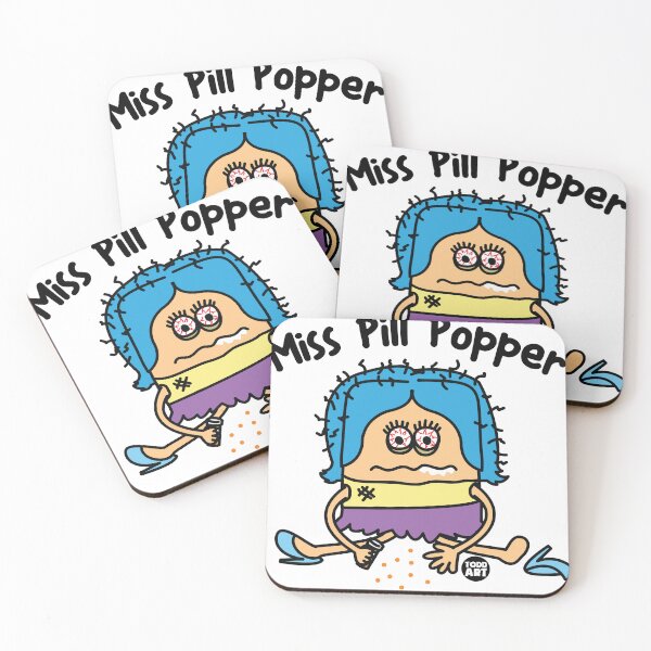 Item preview, LIL LOSERS - MISS PILL POPPER designed and sold by TODD GOLDMAN.
