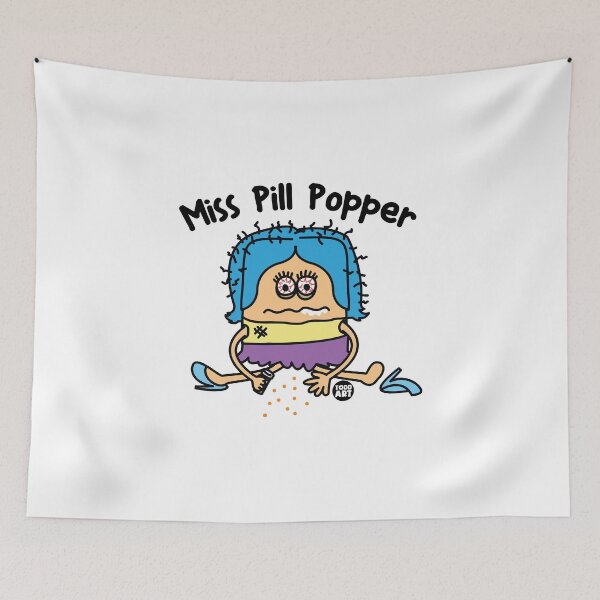 Item preview, LIL LOSERS - MISS PILL POPPER designed and sold by TODD GOLDMAN.