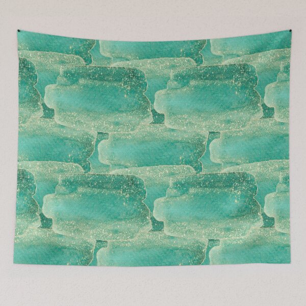 Item preview, Turquoise shining clouds  designed and sold by TheDreamer04.
