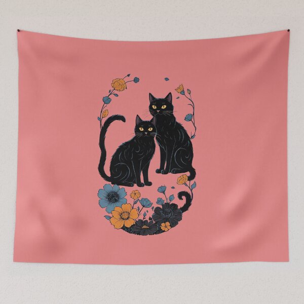 Item preview, BLACK CAT LOVERS DIGITAL ARTWORK designed and sold by digitalartlb.