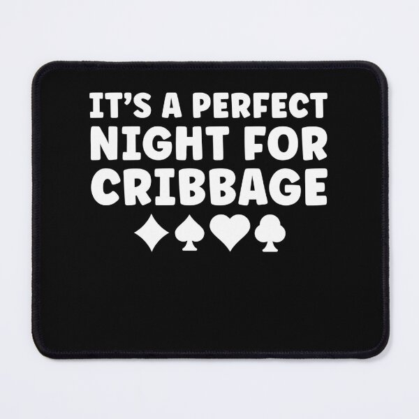 Item preview, Perfect Night for Cribbage Men Women Playing Cribbage designed and sold by BlueBerry-Pengu.